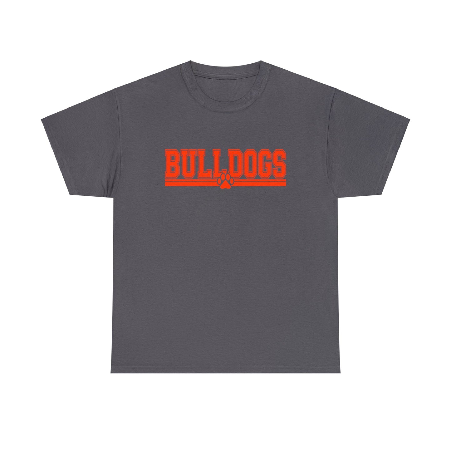 Strait Bulldog Orange Unisex Heavy Cotton Tee