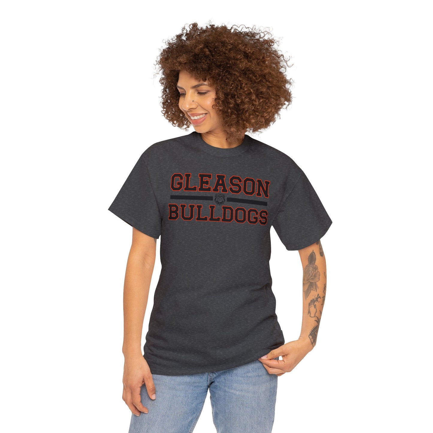 Gleason Bulldogs Unisex Heavy Cotton Tee