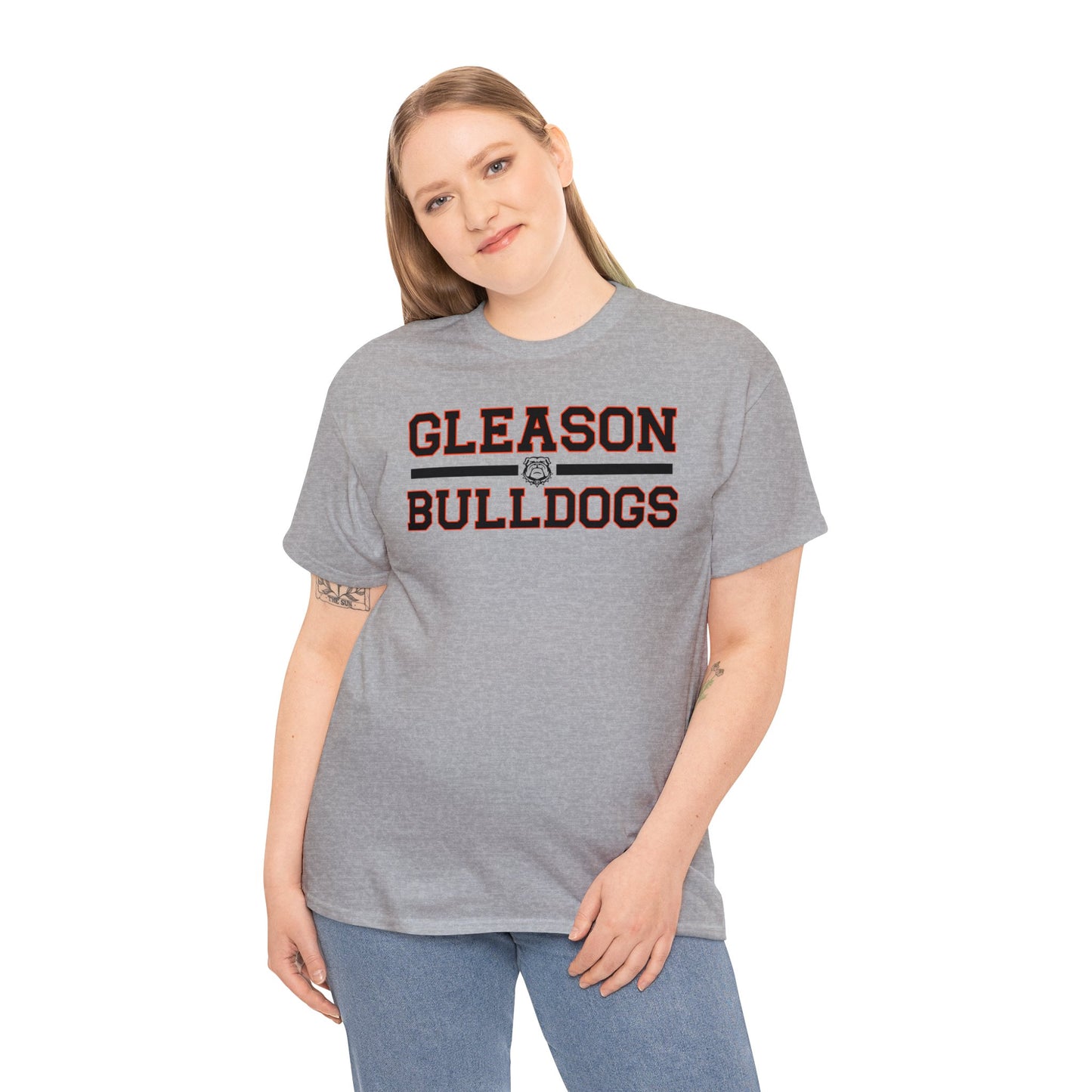 Gleason Bulldogs Unisex Heavy Cotton Tee