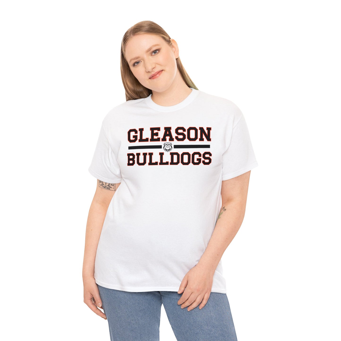 Gleason Bulldogs Unisex Heavy Cotton Tee
