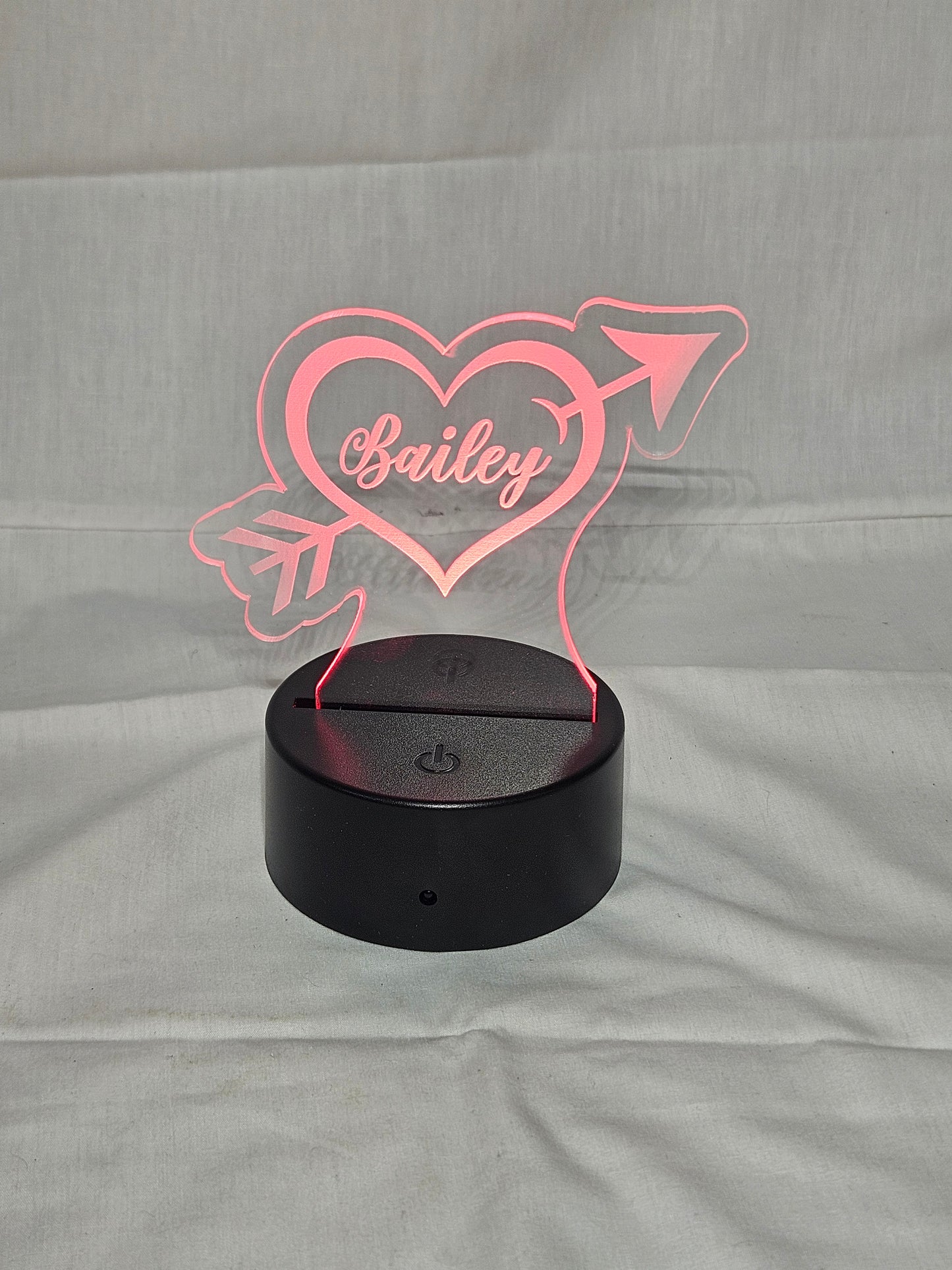 Personalized Valentines LED