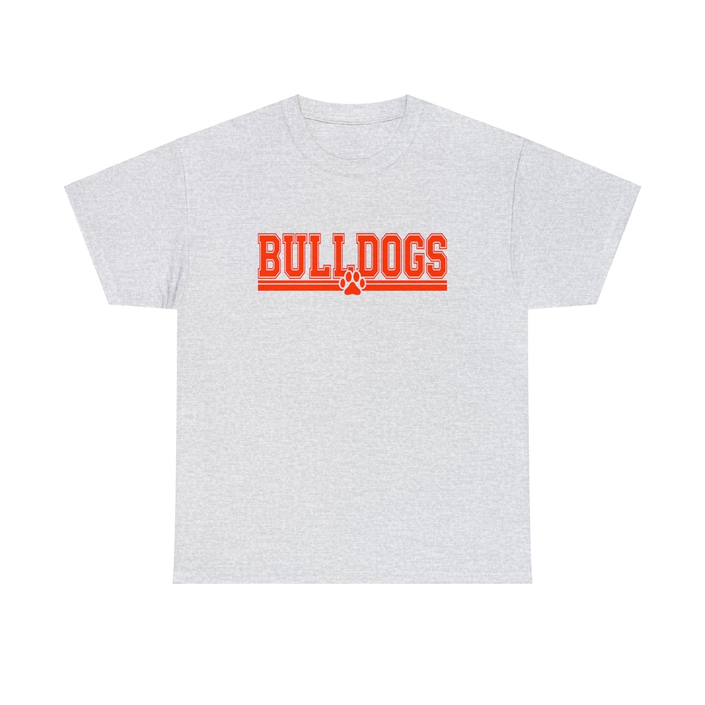 Strait Bulldog Orange Unisex Heavy Cotton Tee