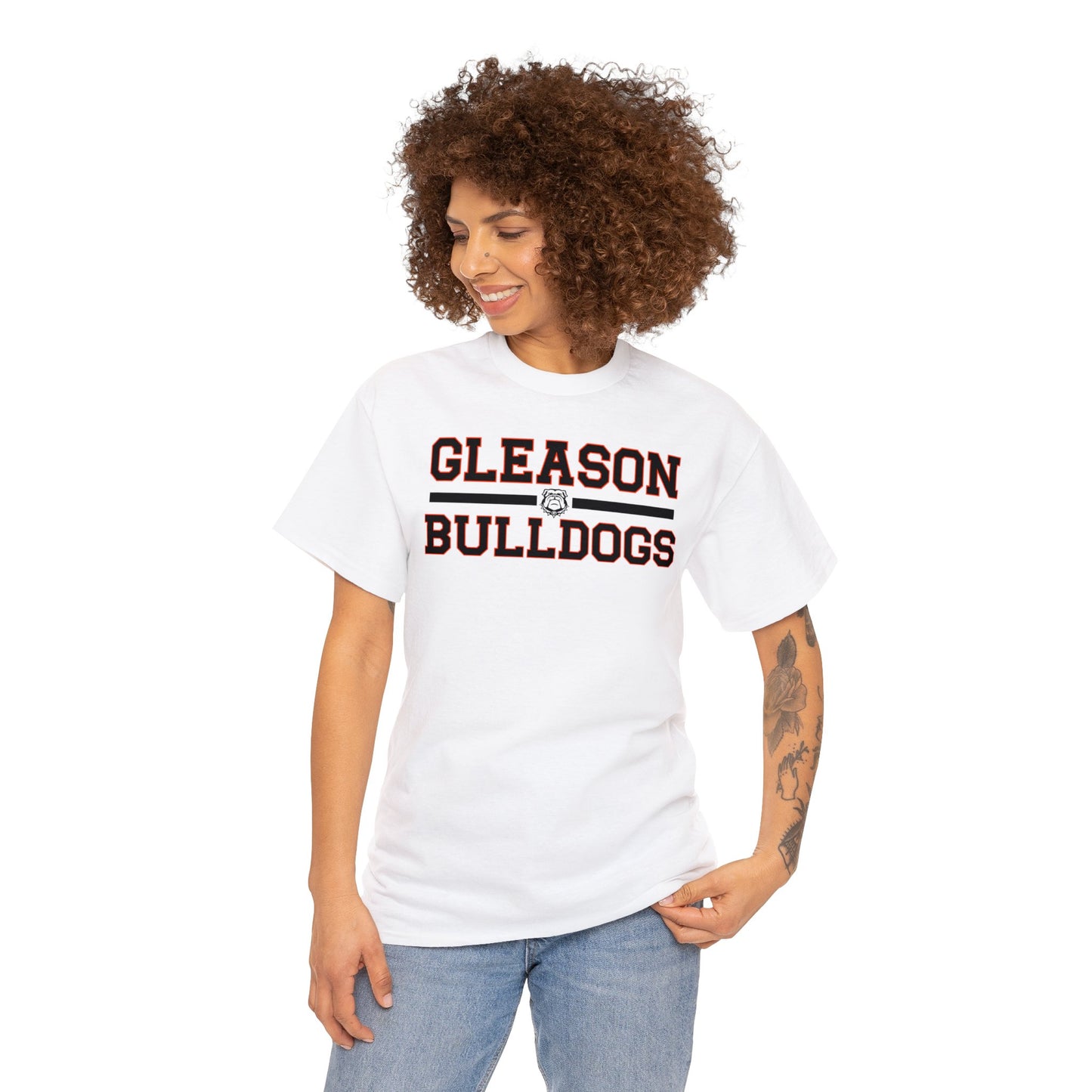 Gleason Bulldogs Unisex Heavy Cotton Tee