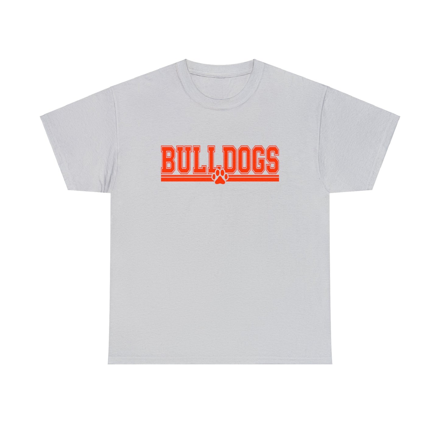 Strait Bulldog Orange Unisex Heavy Cotton Tee