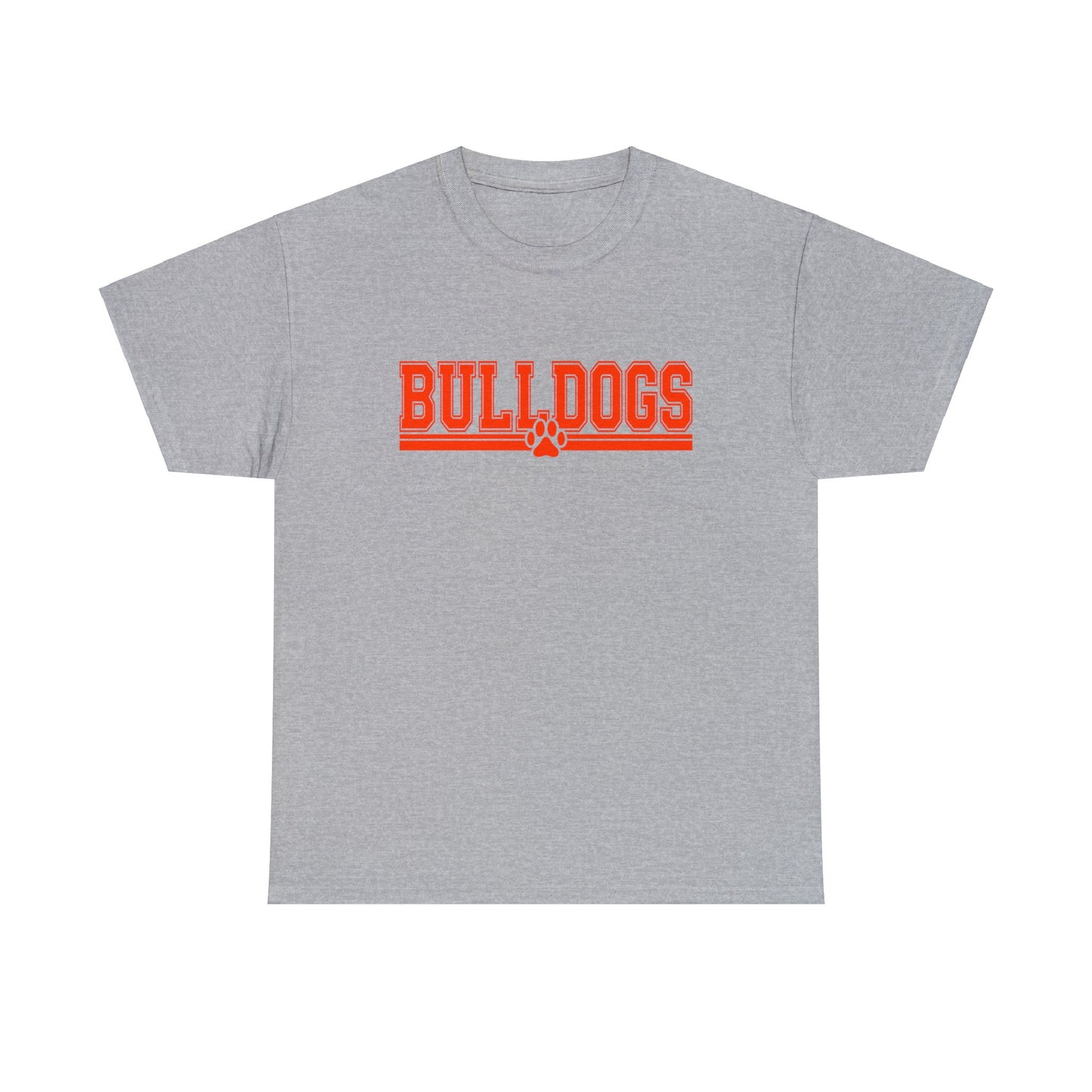 Strait Bulldog Orange Unisex Heavy Cotton Tee