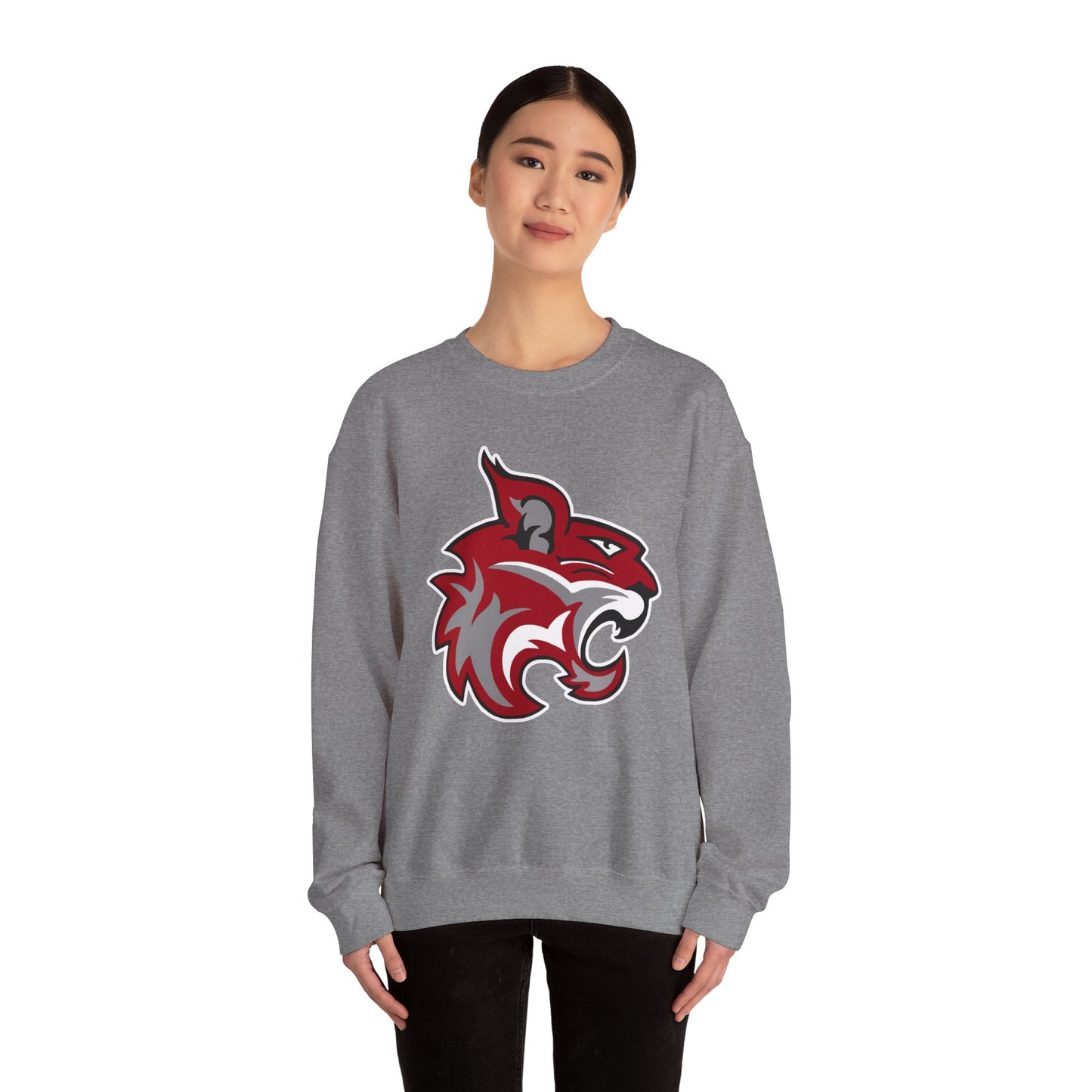 BURNS BOBCAT Unisex Heavy Blend™ Crewneck Sweatshirt